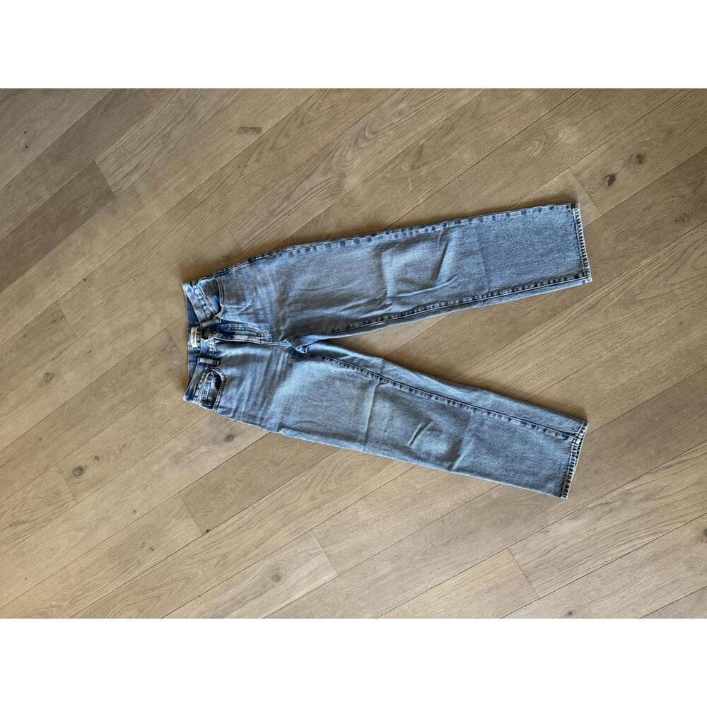 Madewell Baggy Straight Jeans - Light Blue Wash - W24 L30 - Picture 2 of 9